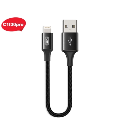 Cáp sạc Ossan siêu nhanh chip đời mới cho Iphone dài 30cm C1I30pro