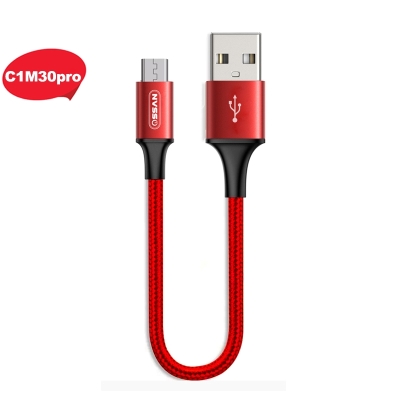 Cáp dù sạc nhanh Ossan Micro Usb dài 30cm dùng cho pin dự phòng C1M30pro