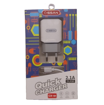 Bộ combo củ cáp sạc micro usb ossan