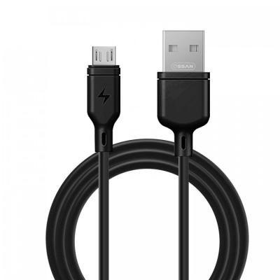 Dây cáp sạc trơn Ossan phiên bản mới  micro usb 2A OS-C10