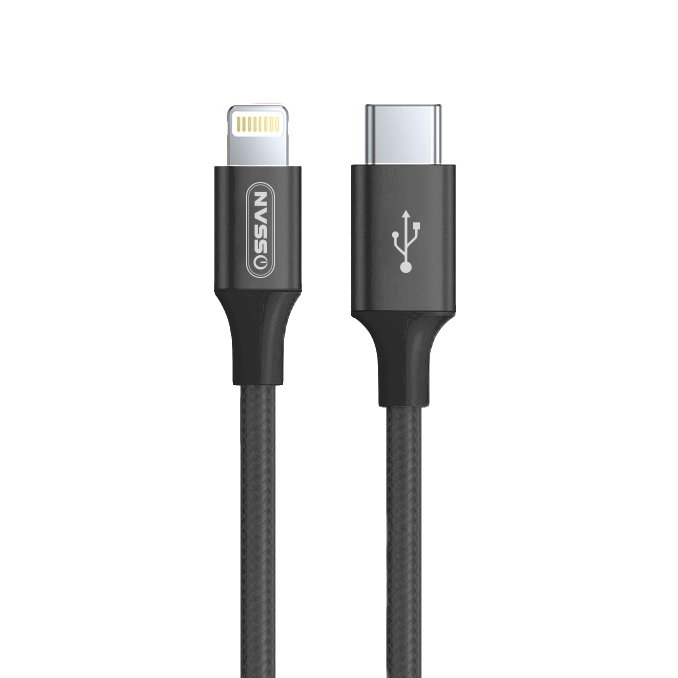 Cáp sạc Ossan Type c to Lightning dài 1m sạc nhanh PD 25W OS-C20